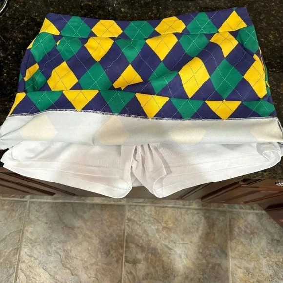 LOUDMOUTH CARNIVALE SKIRT/SKORT SIZE 12 - Picture 10 of 11